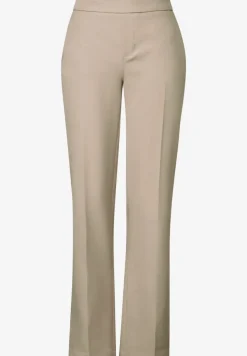 Twill broek met rechte pijpen