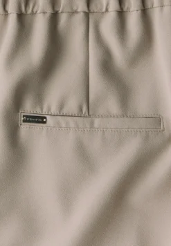 Twill broek met rechte pijpen