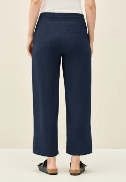7/8 twill broek met structuur