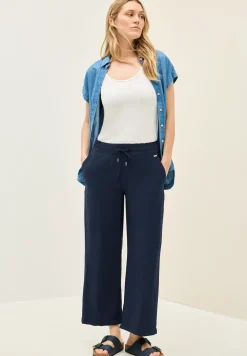 7/8 twill broek met structuur