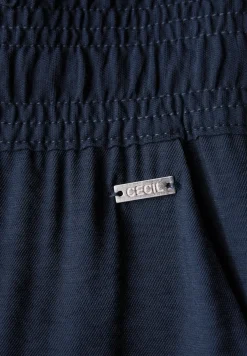 7/8 twill broek met structuur