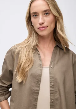 Twill overhemd blouse