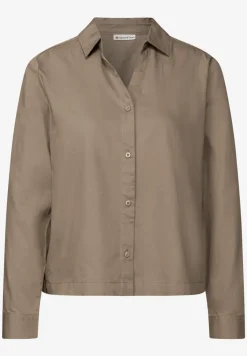 Twill overhemd blouse