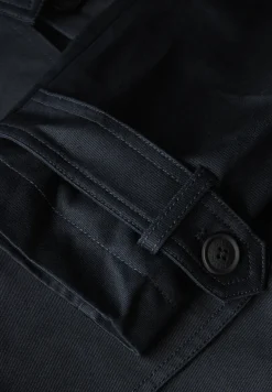 Twill trenchcoat