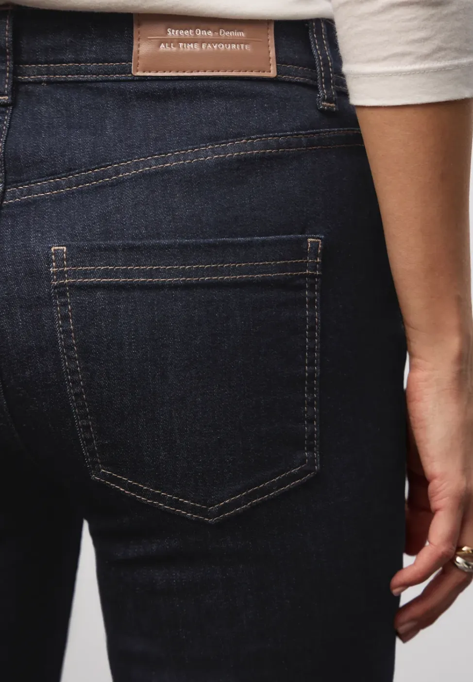 Uitgerolde Bootcut jeans
