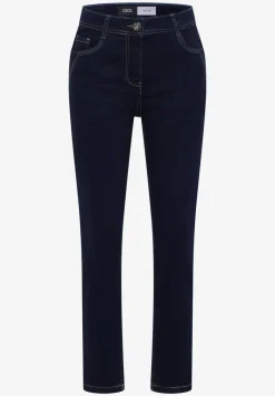 Uitgerolde casual jeans