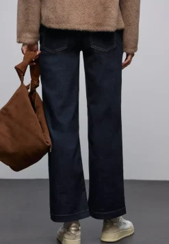 Uitgerolde Wide Legs jeans