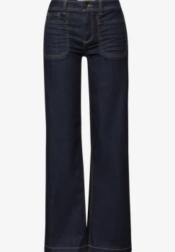 Uitgerolde Wide Legs jeans
