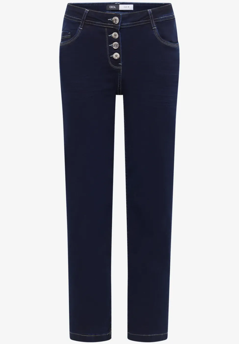 Uitgerolde Wide Legs jeans