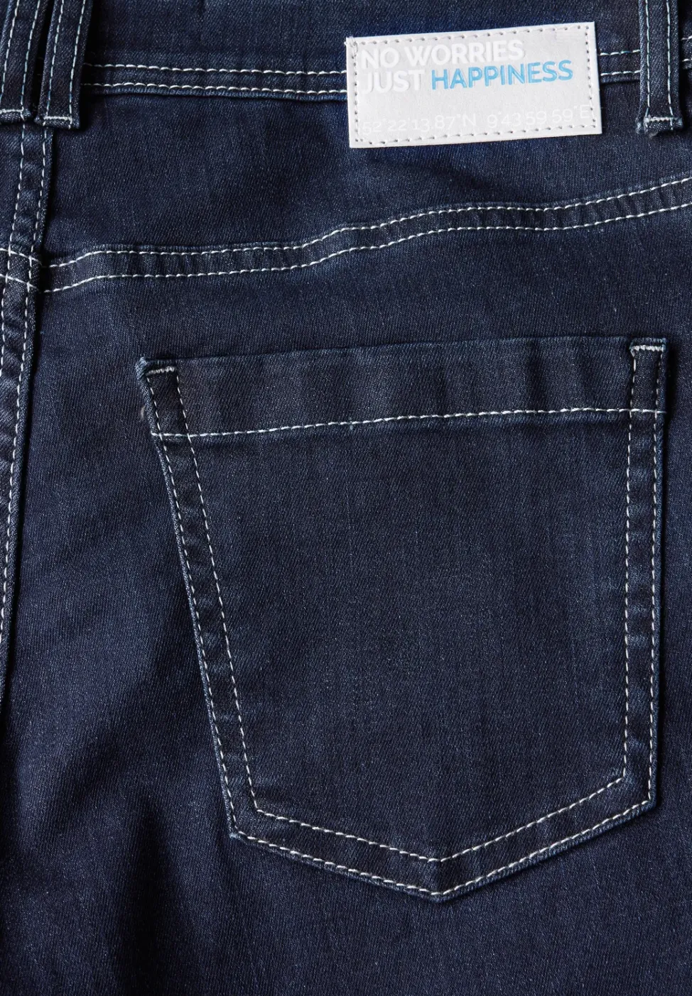 Uitgerolde Wide Legs jeans
