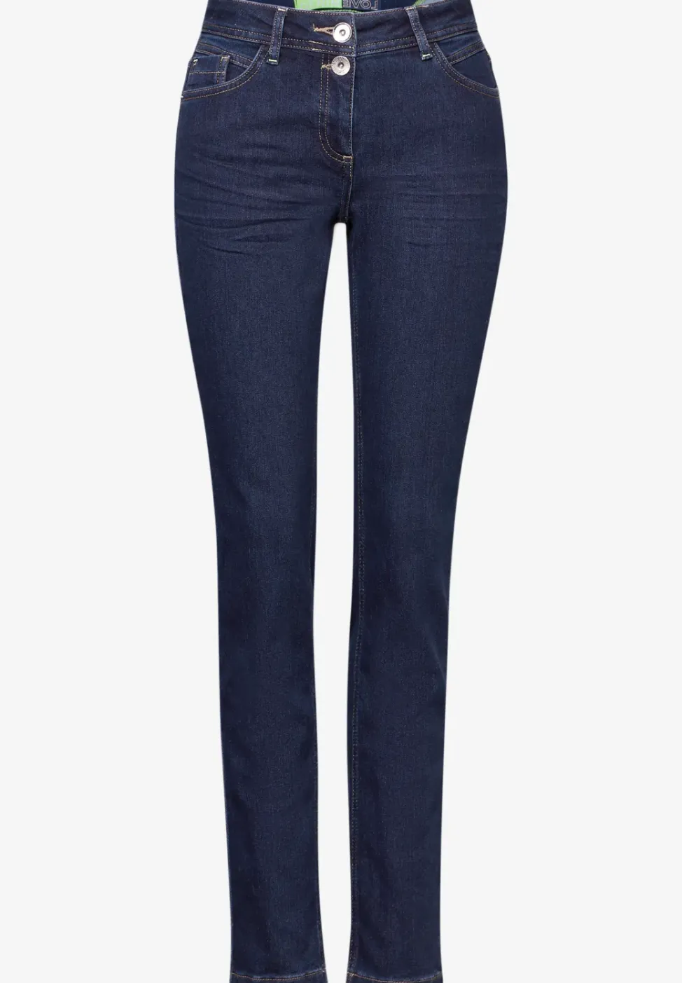 Uitgespoelde gewassen jeans