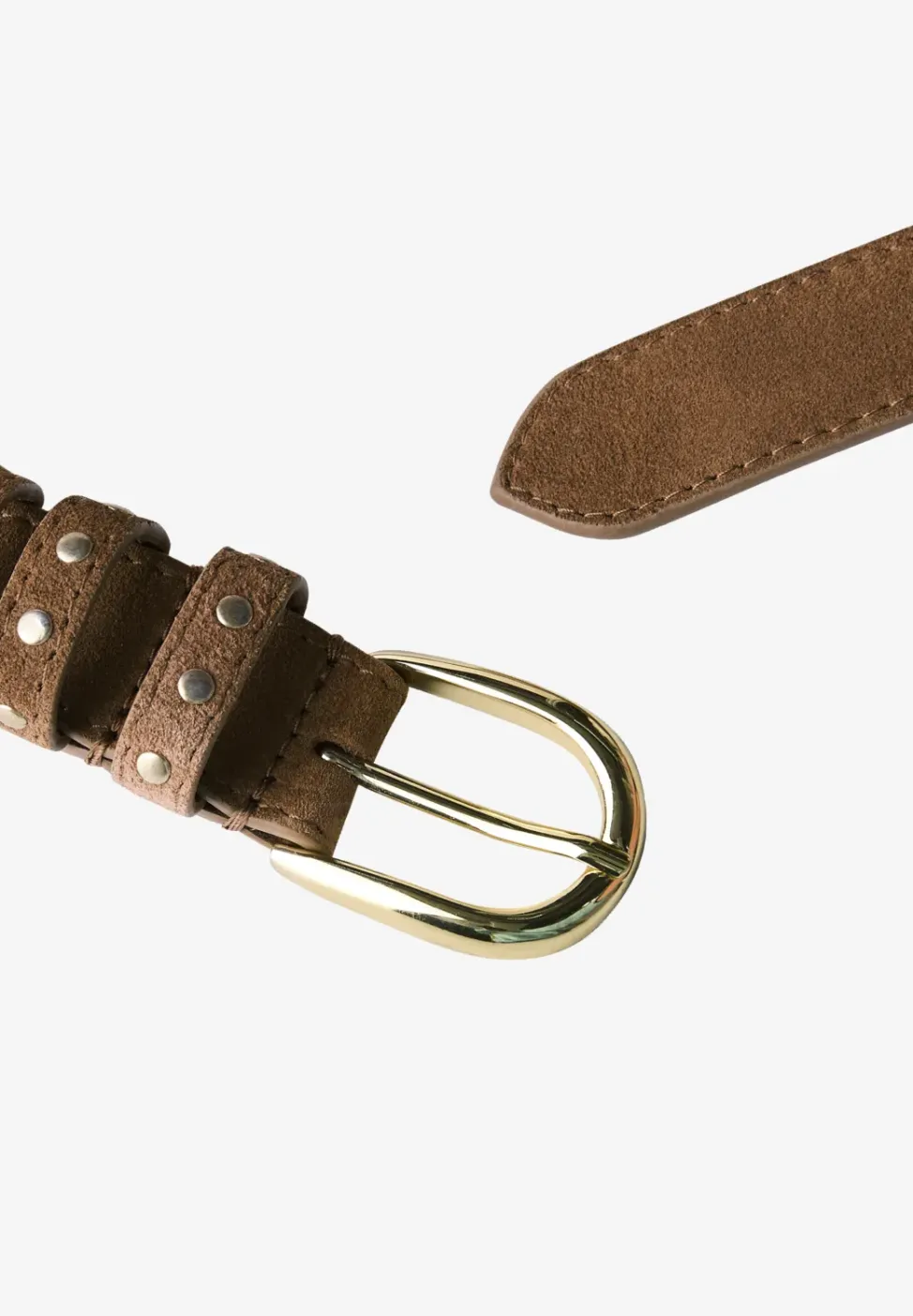 Velorus riem met klinknagels