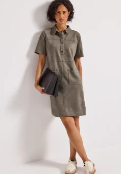 Velours blousejurk
