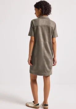 Velours blousejurk