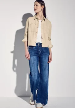 Velours overhemd blouse
