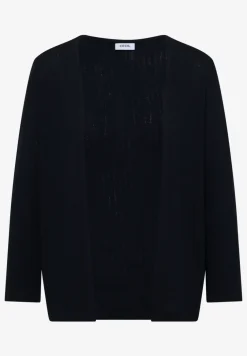 Vest met 3/4 mouwen in een gebreide look