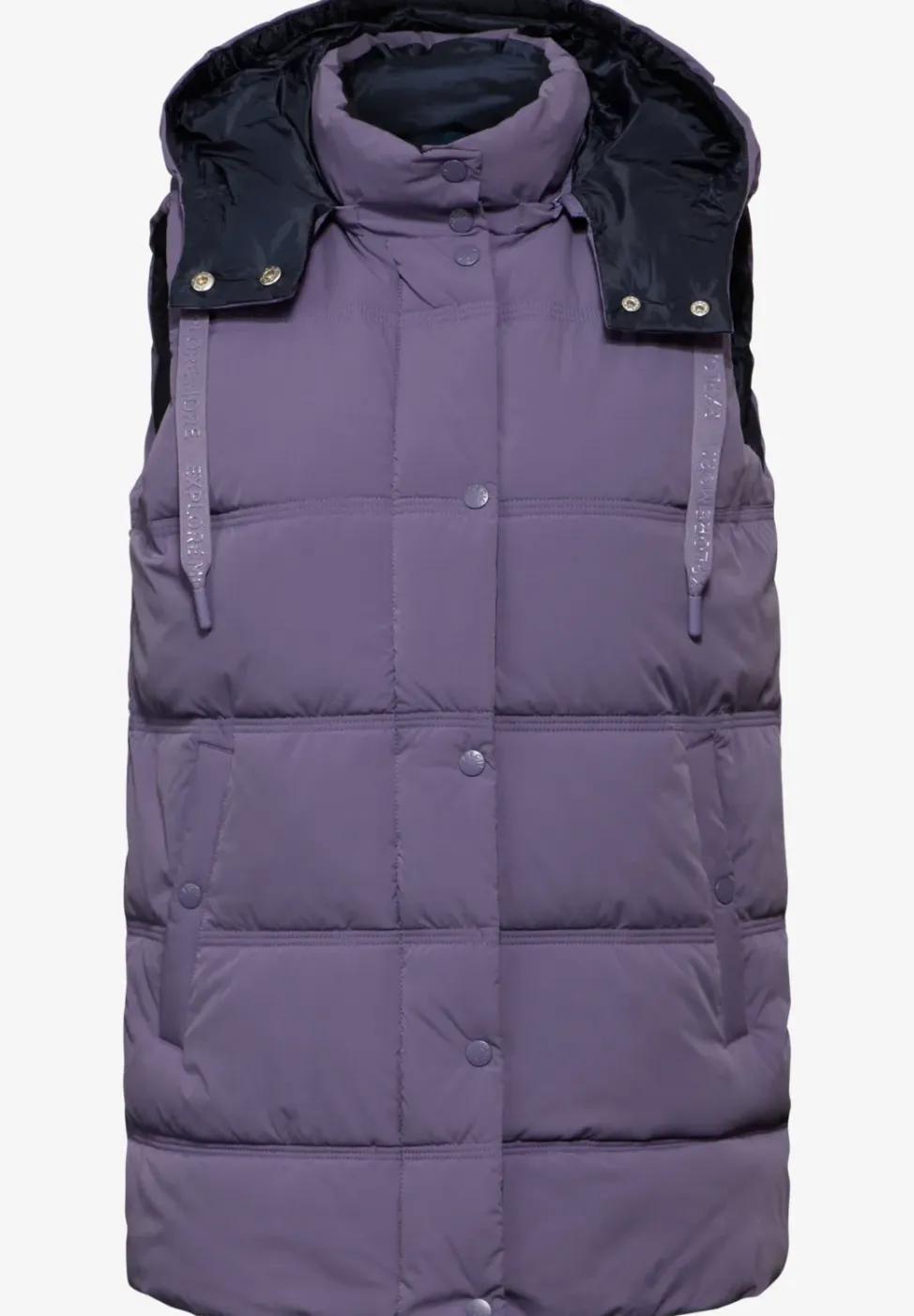 Vest met capuchon
