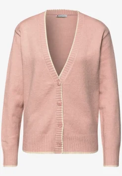 Vest met contrasterende details