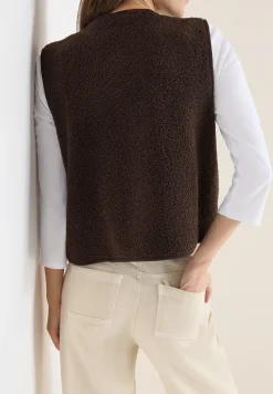 Vest met knoopsluiting