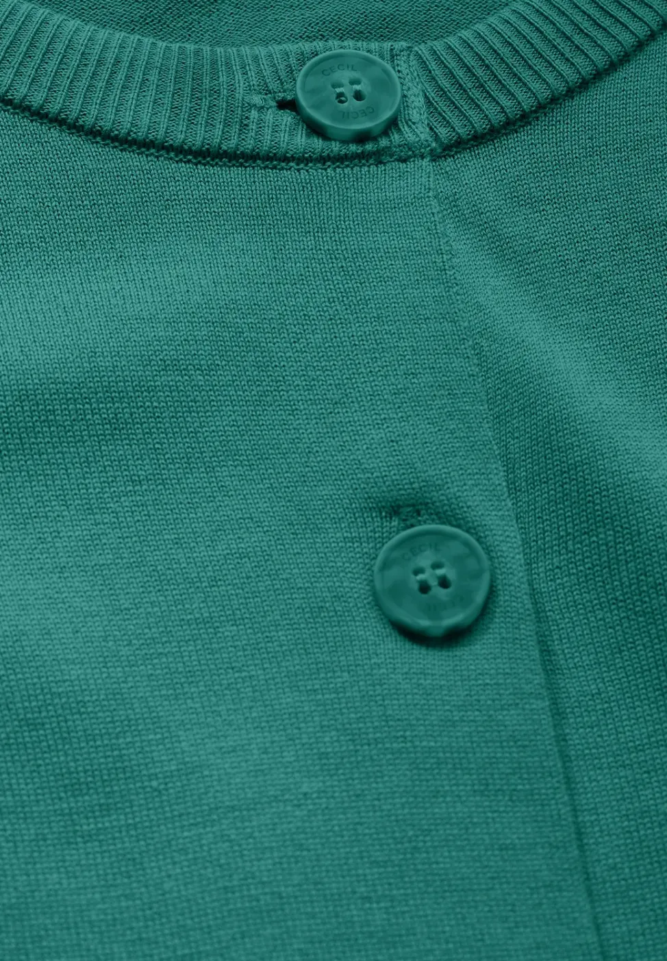 Vest met knoopsluiting
