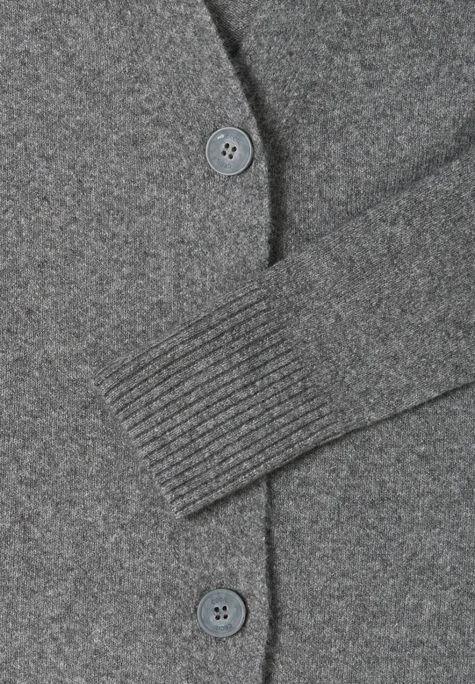 Vest met knoopsluiting
