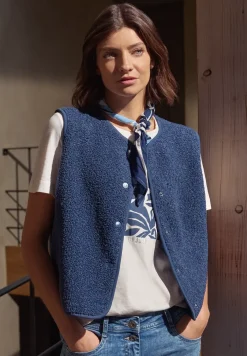 Vest met knoopsluiting