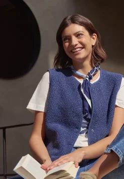 Vest met knoopsluiting