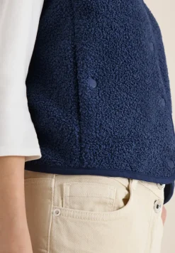 Vest met knoopsluiting