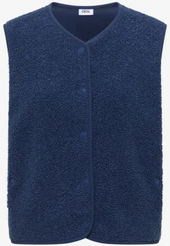 Vest met knoopsluiting