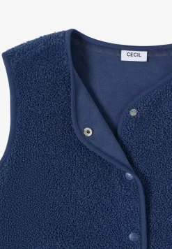 Vest met knoopsluiting