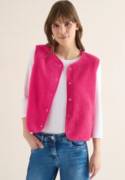 Vest met knoopsluiting