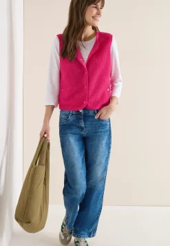 Vest met knoopsluiting