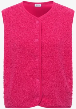 Vest met knoopsluiting
