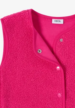 Vest met knoopsluiting
