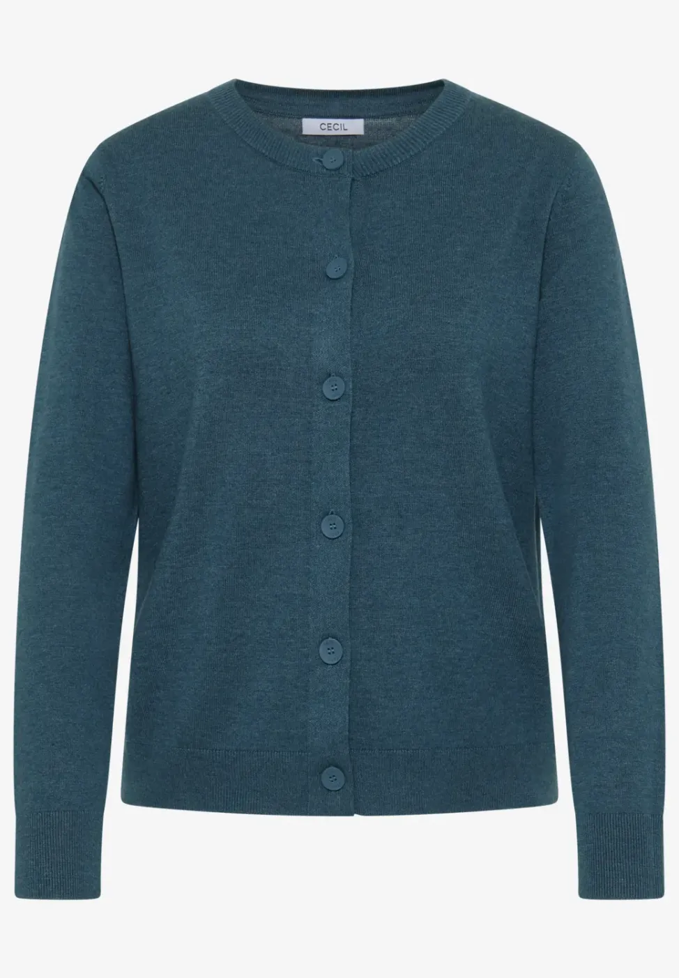 Vest met knoopsluiting