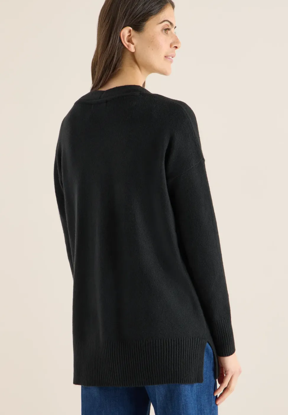 Vest met knoopsluiting
