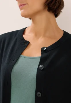 Vest met knoopsluiting