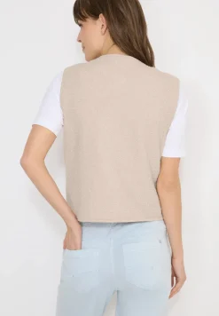 Vest met knoopsluiting