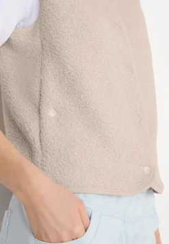 Vest met knoopsluiting