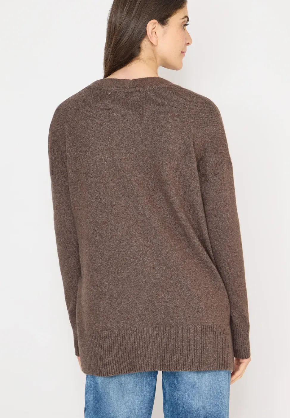 Vest met knoopsluiting