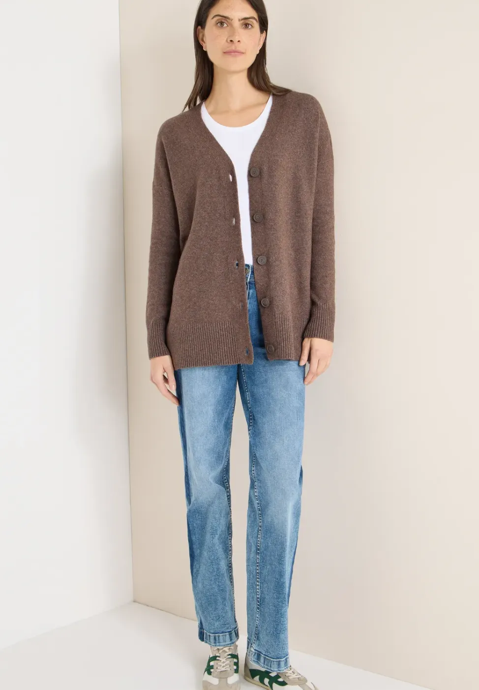 Vest met knoopsluiting