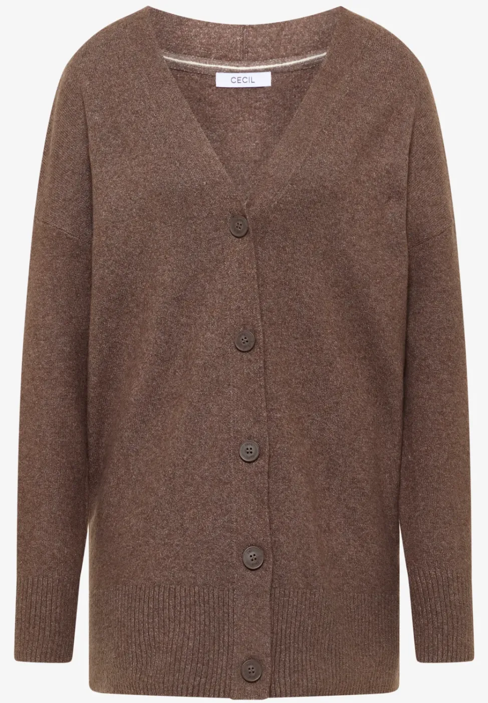 Vest met knoopsluiting