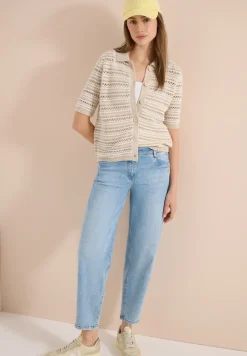 Vest met korte mouwen en polokraag