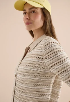 Vest met korte mouwen en polokraag