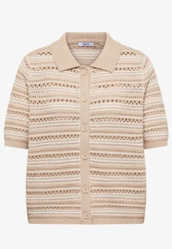 Vest met korte mouwen en polokraag