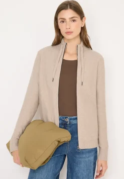 Vest met opstaande kraag