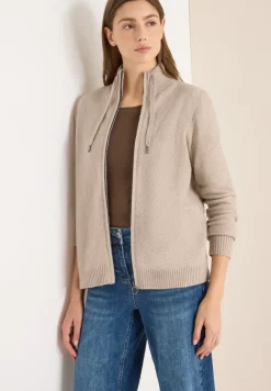 Vest met opstaande kraag