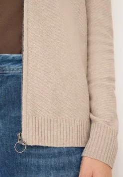 Vest met opstaande kraag