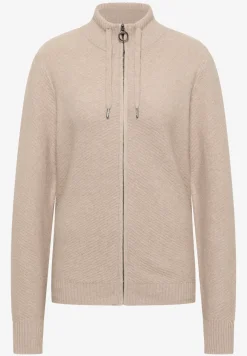Vest met opstaande kraag