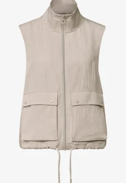 Vest met rits en koord